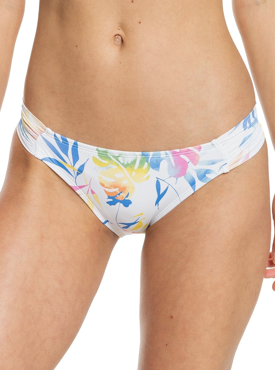 maillot de bain Roxy PT Beach Classics Mod Bottom - WBB8/Bright White S Surf Trippin - women´s