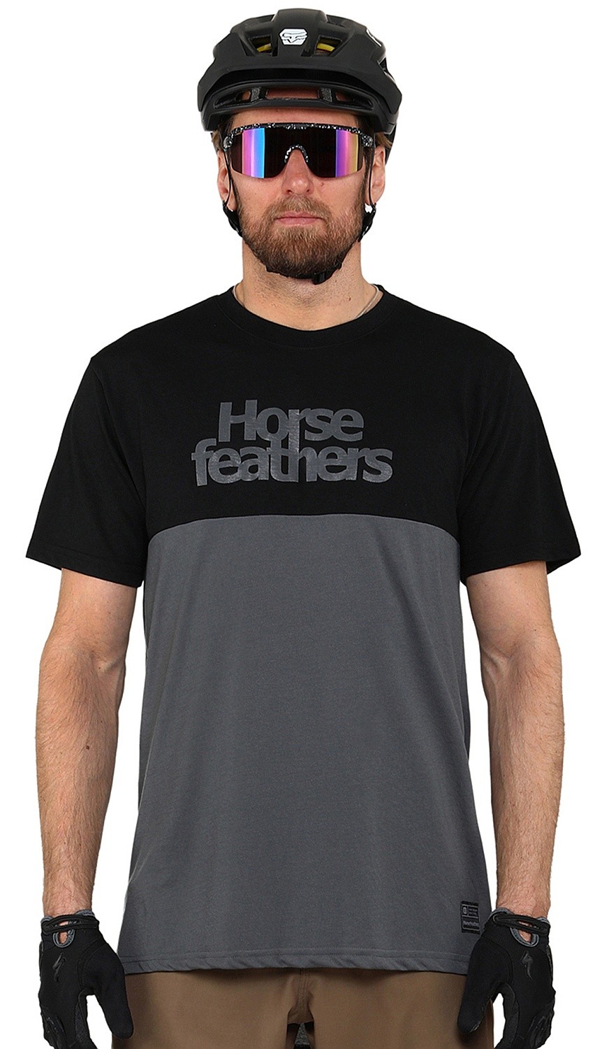 dres Horsefeathers Fury - Black/Gray