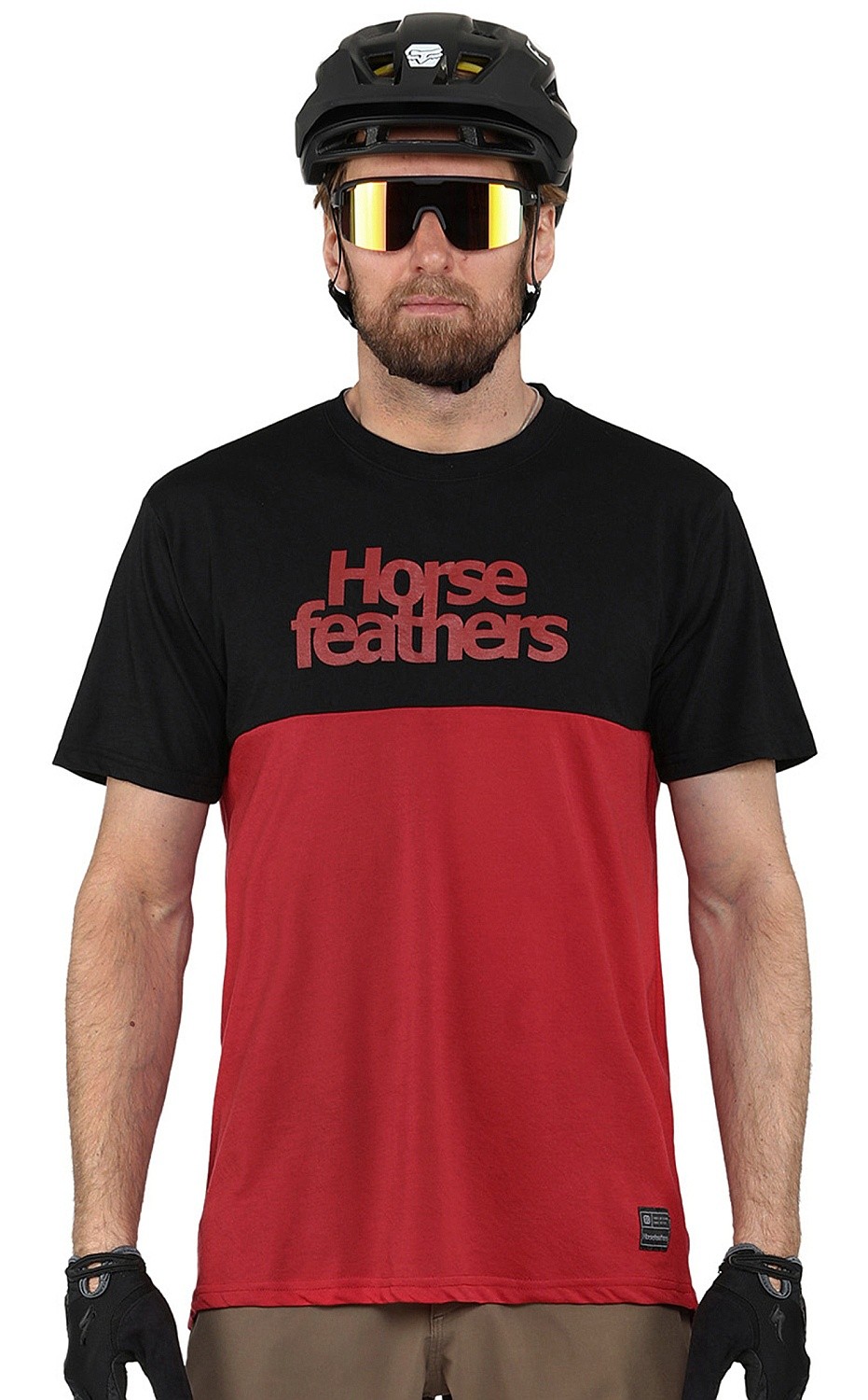 Fahrradanzug Horsefeathers Fury - True Red - men´s