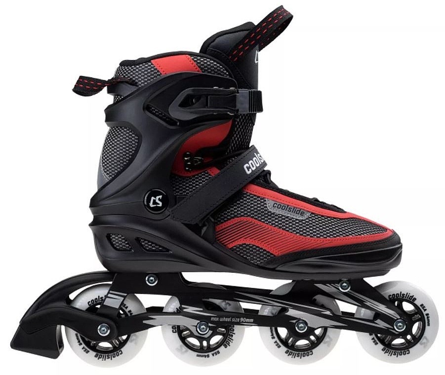 patins à roulettes Cool Slide Roma - Black/Very Red - men´s
