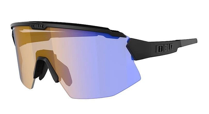 okuliare Bliz Breeze Nano Optics - 52102-13N/Nordic Light Matt Black/Orange/Blue Mult