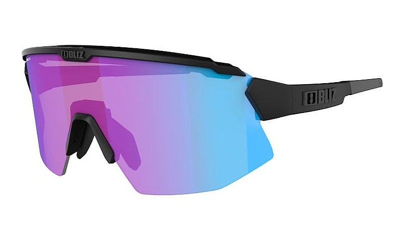 очки Bliz Breeze Nano Optics - 52102-14N/Nordic Light Matt Black/Violet/Blue Mult