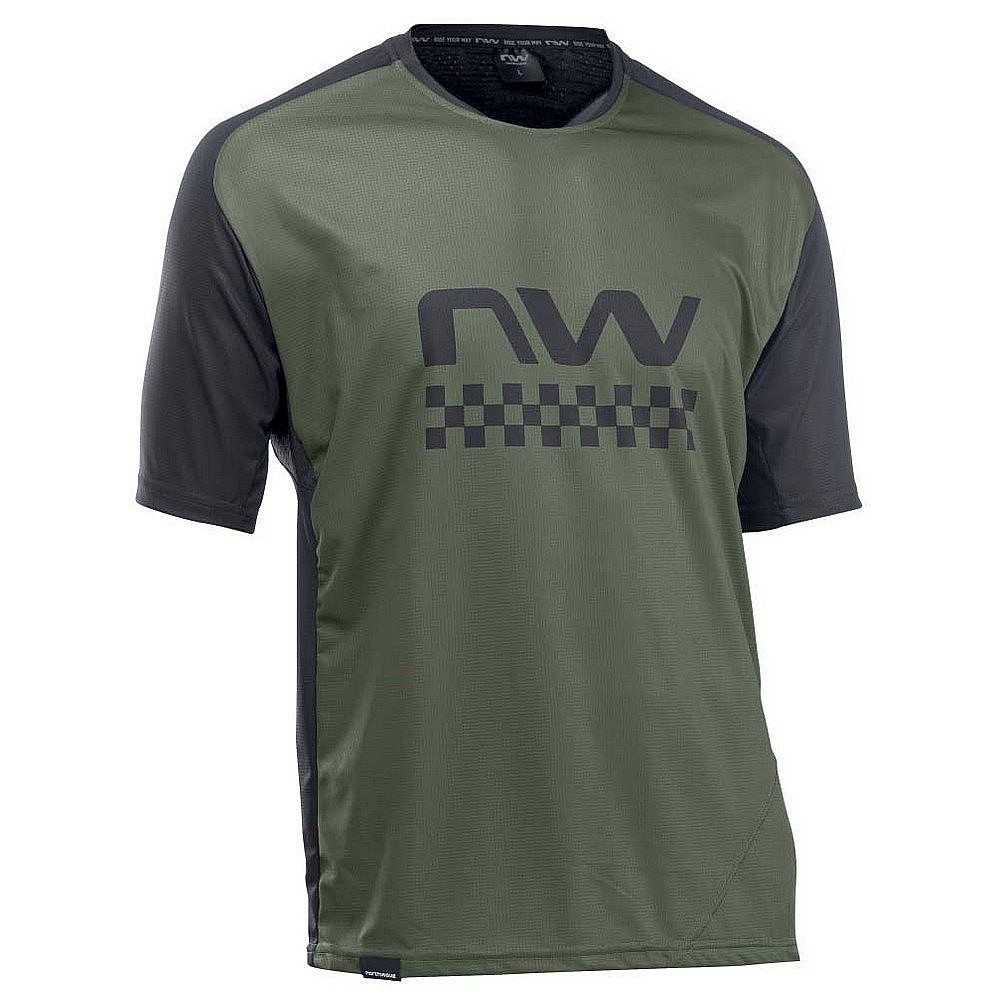 maglia Northwave Edge - Green Fore/Black - men´s