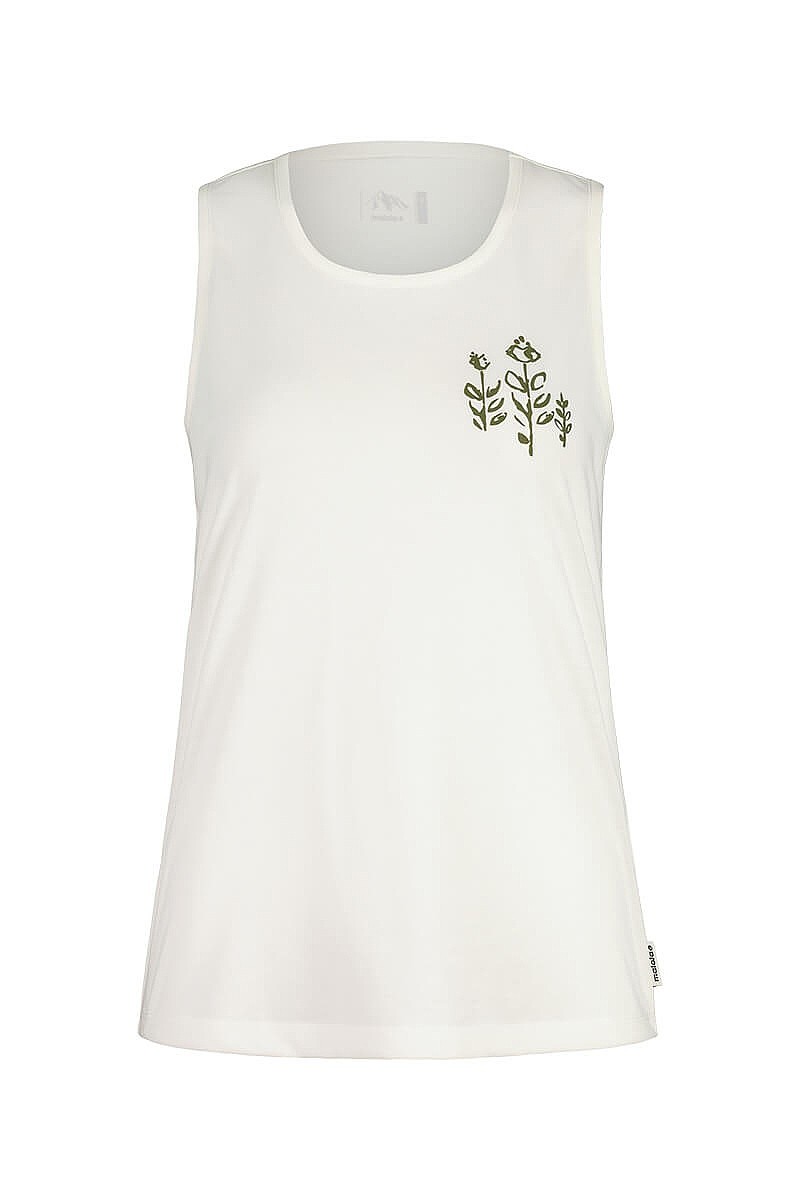 Unterhemd Maloja Curaglia Top - Glacier Milk - women´s