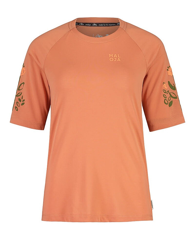 tričko Maloja Holunder - Rosewood