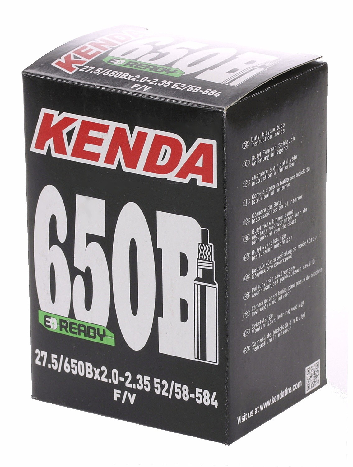 duša Kenda FV 27.5"x2.0"-2.35" 32mm - 516227VT/Black