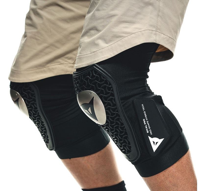 porotector Dainese Rival Pro Knee - Black - unisex junior