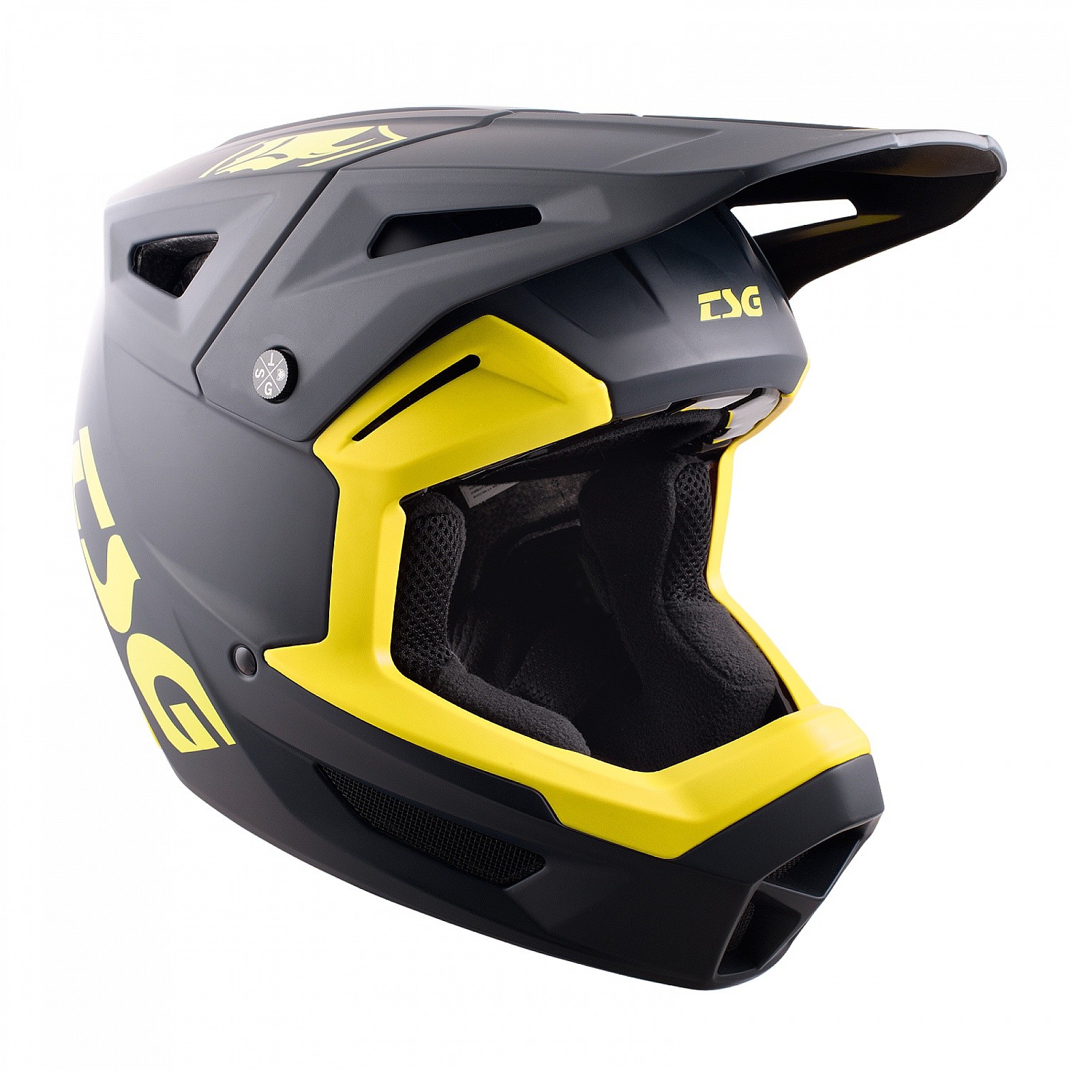 casco TSG Sentinel Solid Color - Satin Blue Yellow