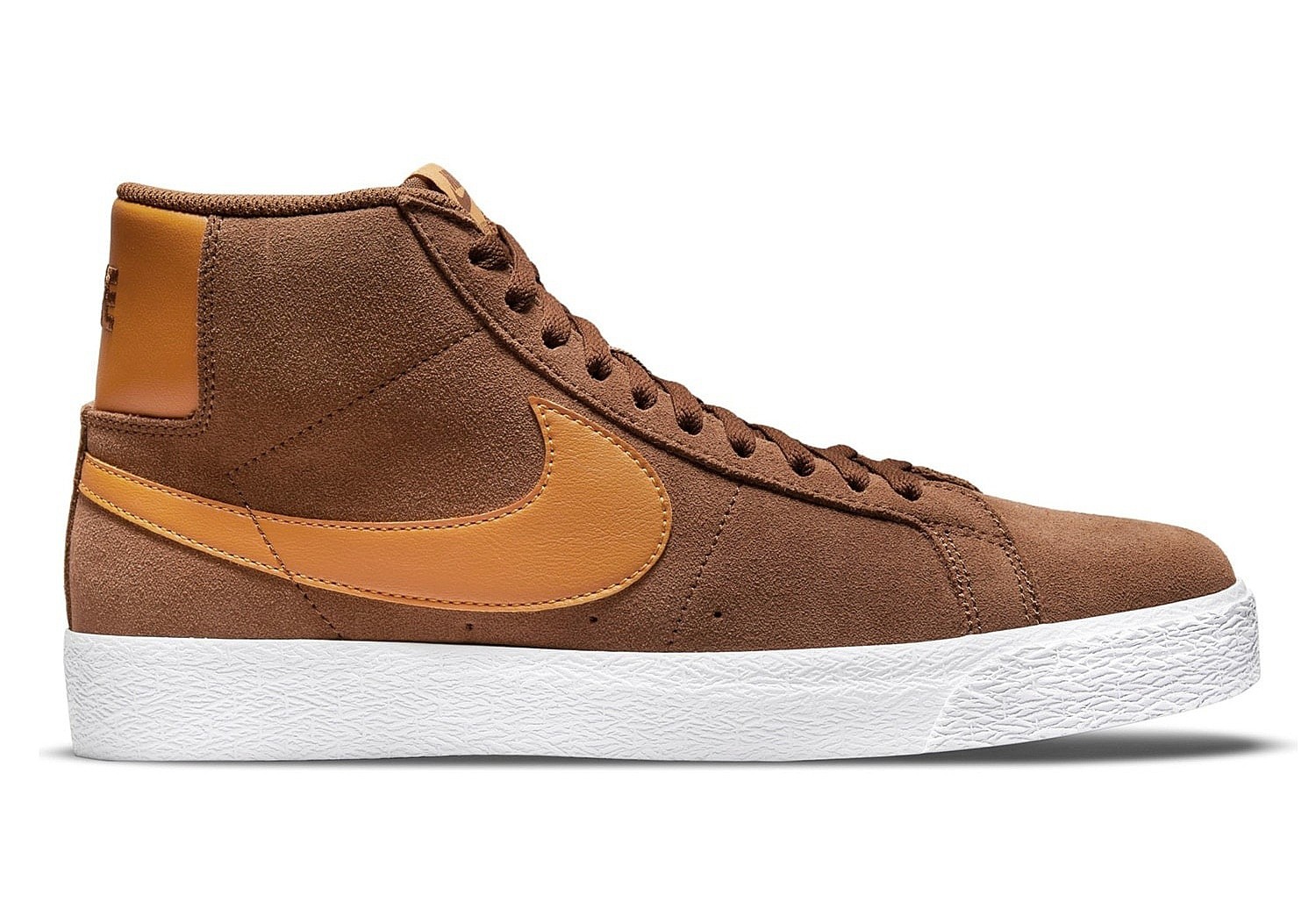 chaussures Nike SB Zoom Blazer Mid - Pecan/Light Curry/Pecan/White - men´s