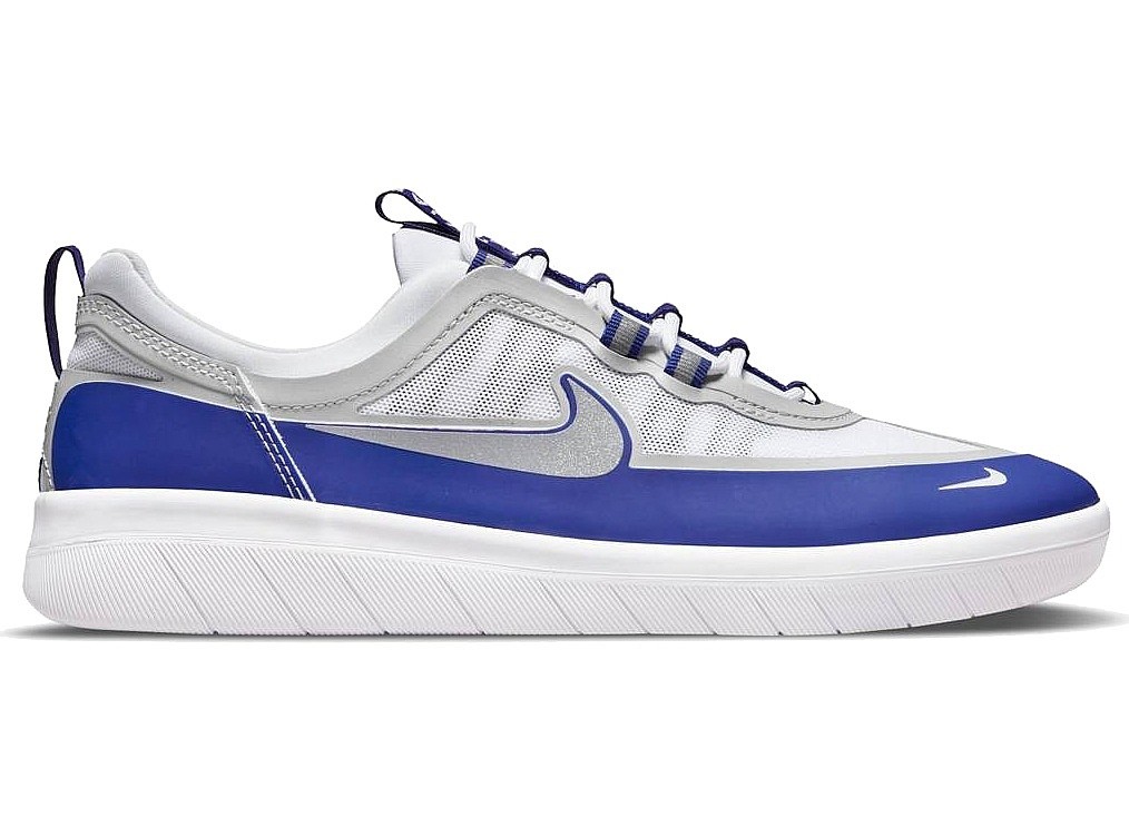 chaussures Nike SB Nyjah Free 2 - Concord/Silver/Grey Fog/White