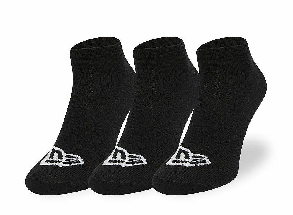șosete New Era Flag Sneaker 3 Pack - Black