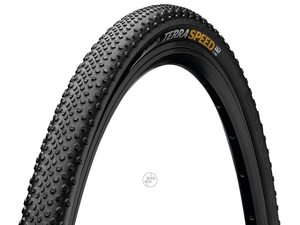 pneu de vélo Continental Terra Speed TR 28"x1.35" ProTection kevlar - Black
