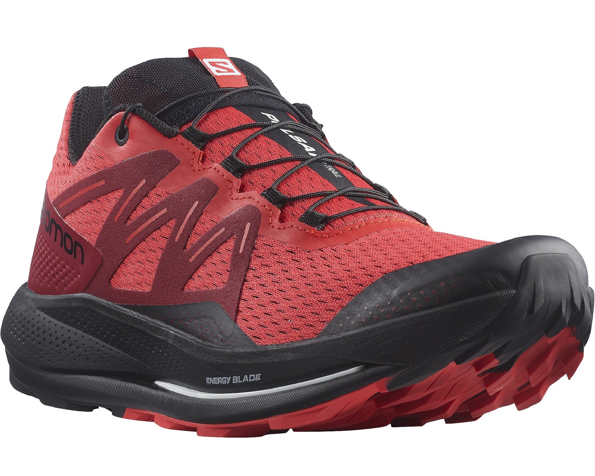 Schuhe Salomon Pulsar Trail - Poppy Red/Biking Red/Black - men´s