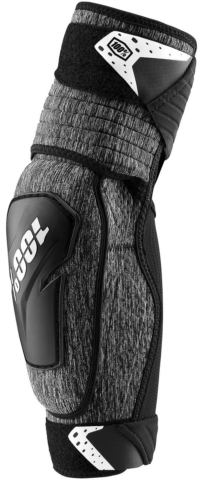 skydd 100% Fortis Elbow Guards - Heather Grey/Black