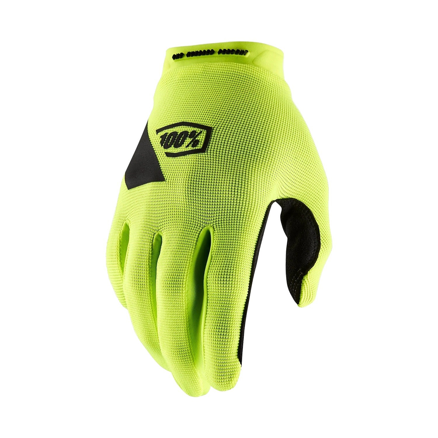 mânuși 100% Ridecamp - Fluo Yellow