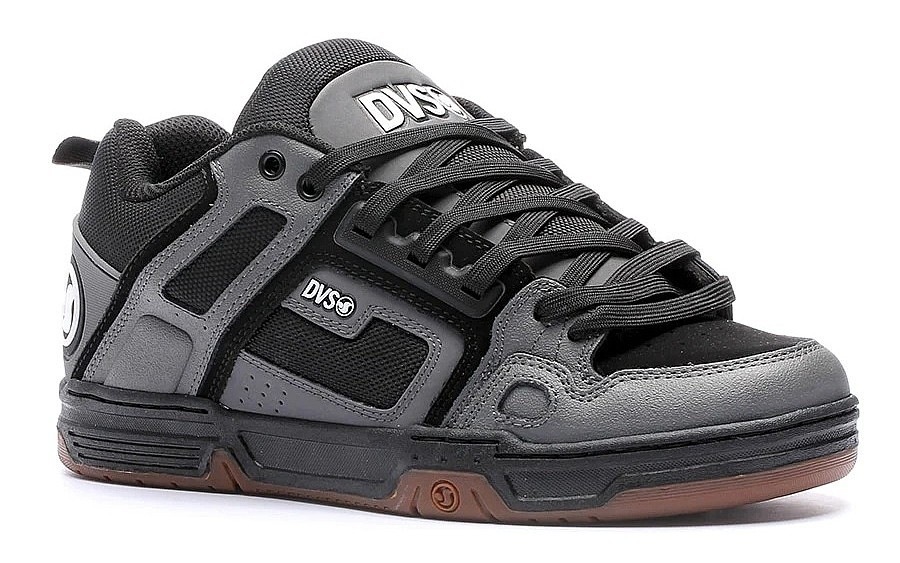 zapatos DVS Comanche - Charcoal/Black/White/Nubuck - men´s