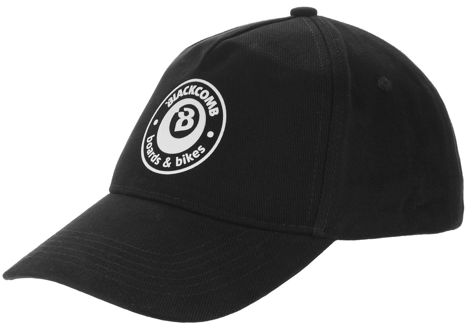 gorra con visera Blackcomb Boards & Bikes 5 Panel - Black/White