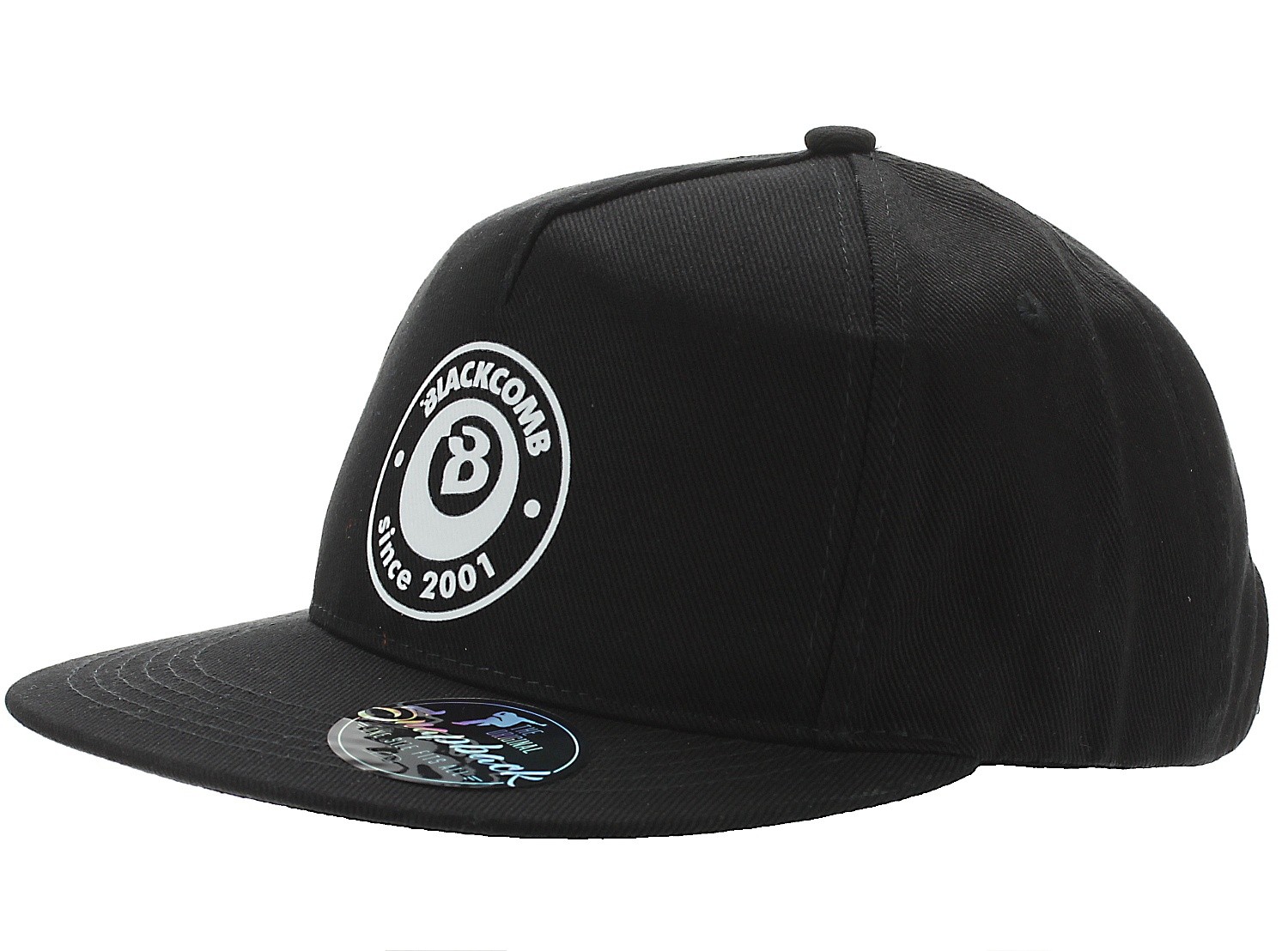 kasket Blackcomb Since 2001 Rap 5 Panel - Black