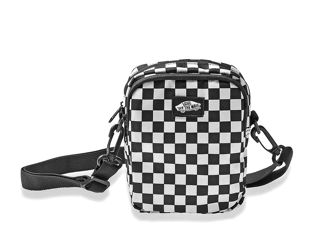 sac bandoulière  Vans Getter Crossbody - Black/White Checkerboard - women´s