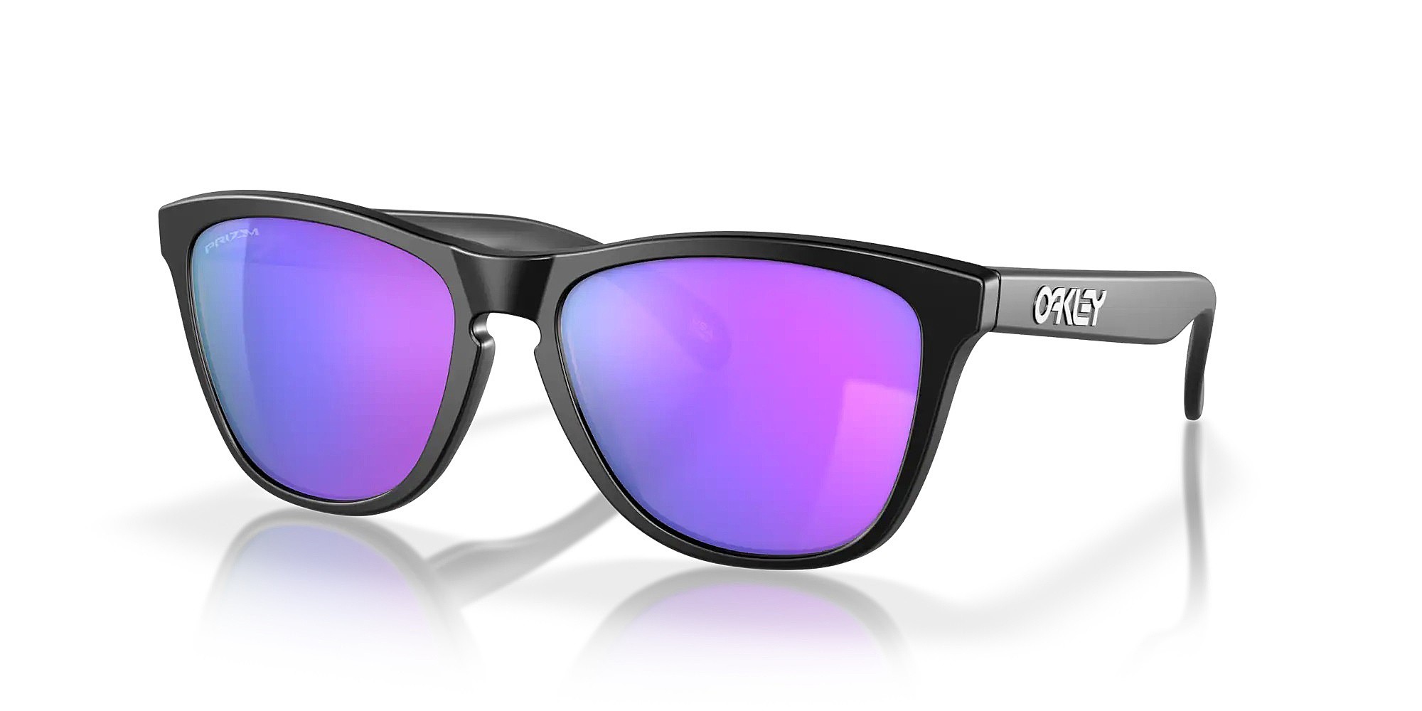 glasses Oakley Frogskins - Matte Black/Prizm Violet