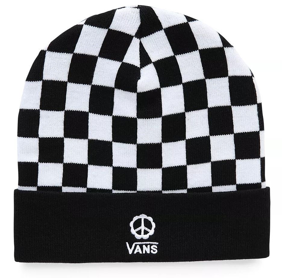 шляпа Vans Breakin Out - Peace Check Black/White/White - women´s