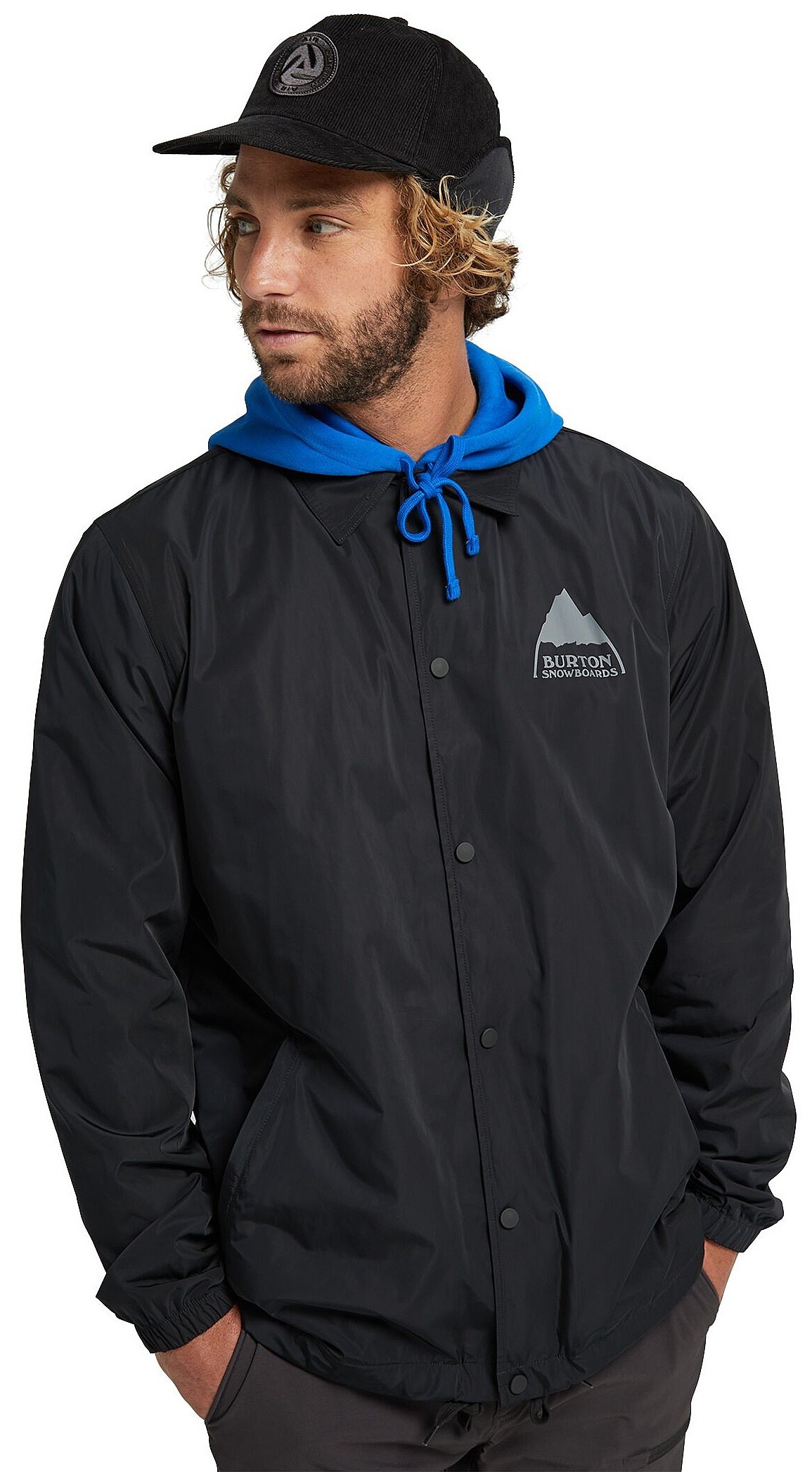 jas Burton Coaches - True Black - men´s