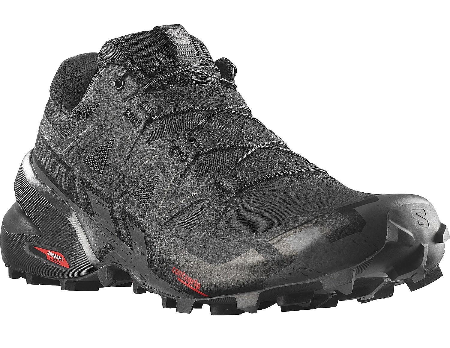 Schuhe Salomon Speedcross 6 GTX W - Black/Black/Phantom - women´s