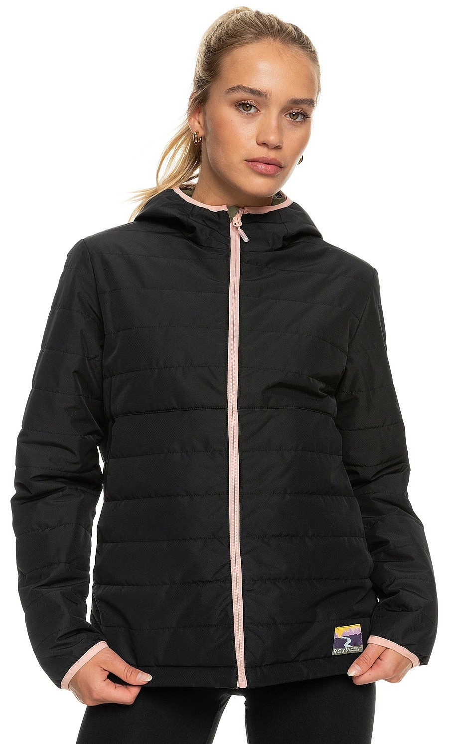 Jacke Roxy Every Move You Make - KVJ0/True Black - women´s