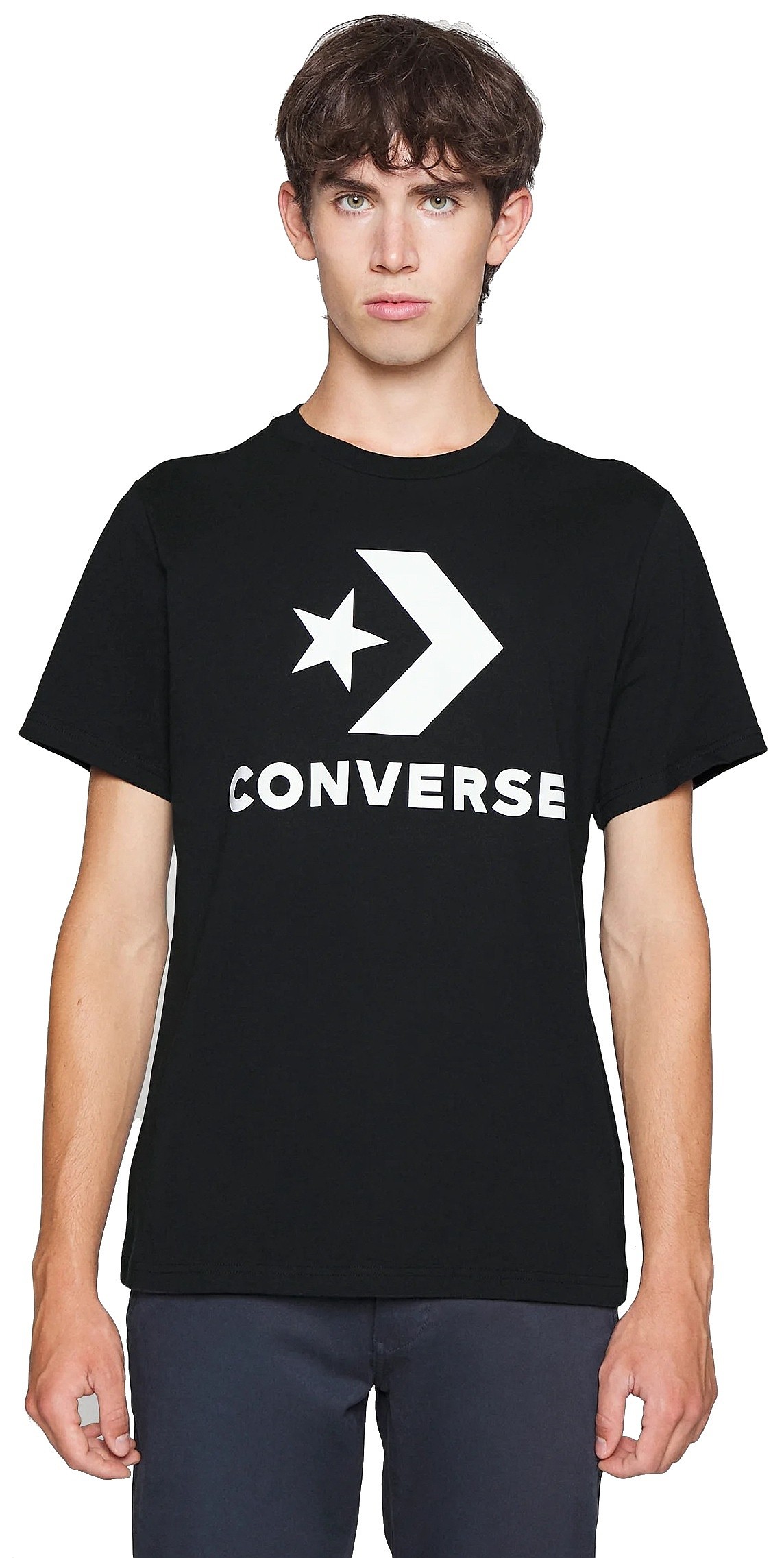 T-shirt Converse Go-To Star Chevron/10024067 - A01/Black