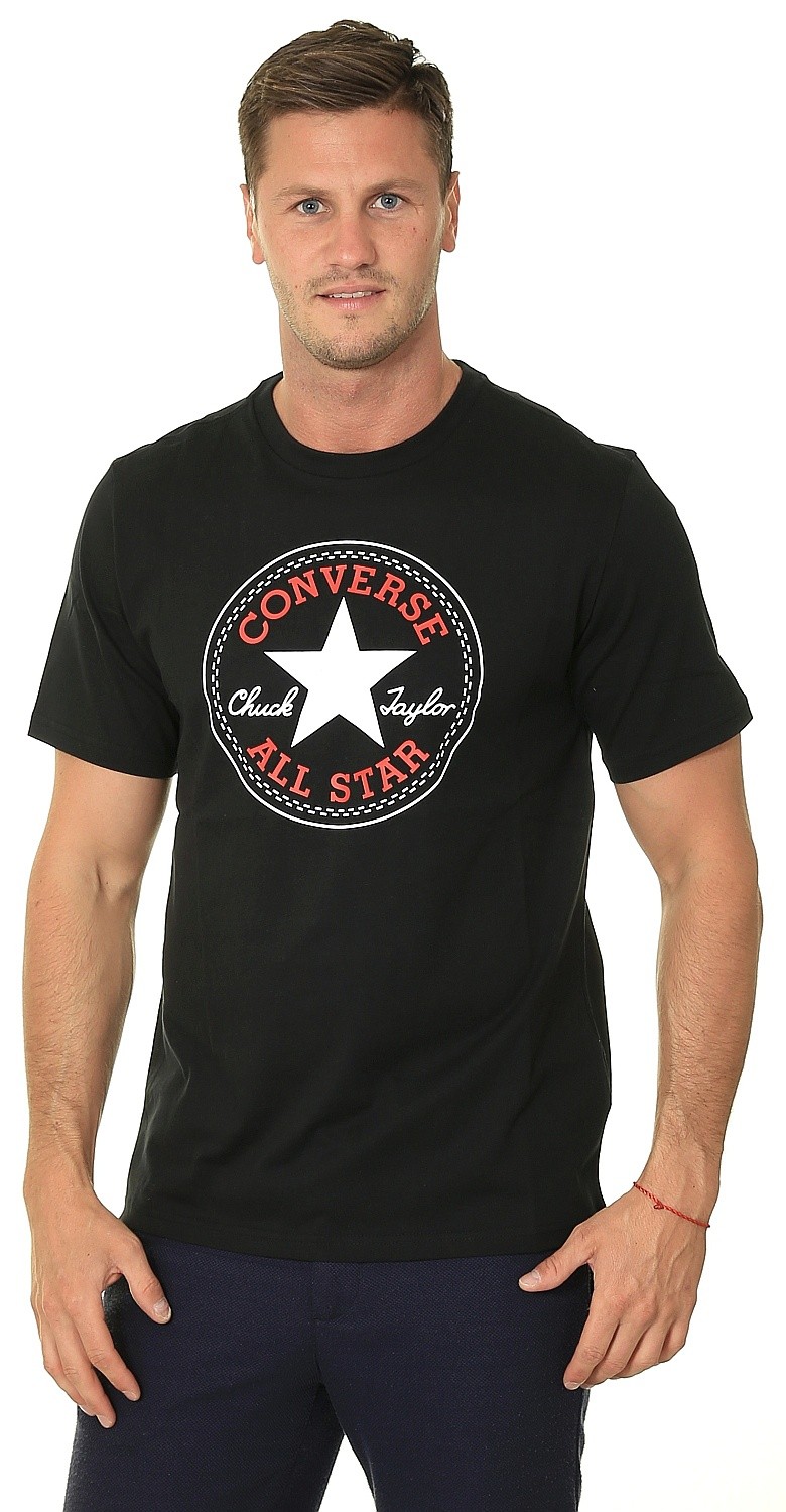 camisa Converse Go-To Chuck Taylor Classic Patch/10024064 - A02/Black