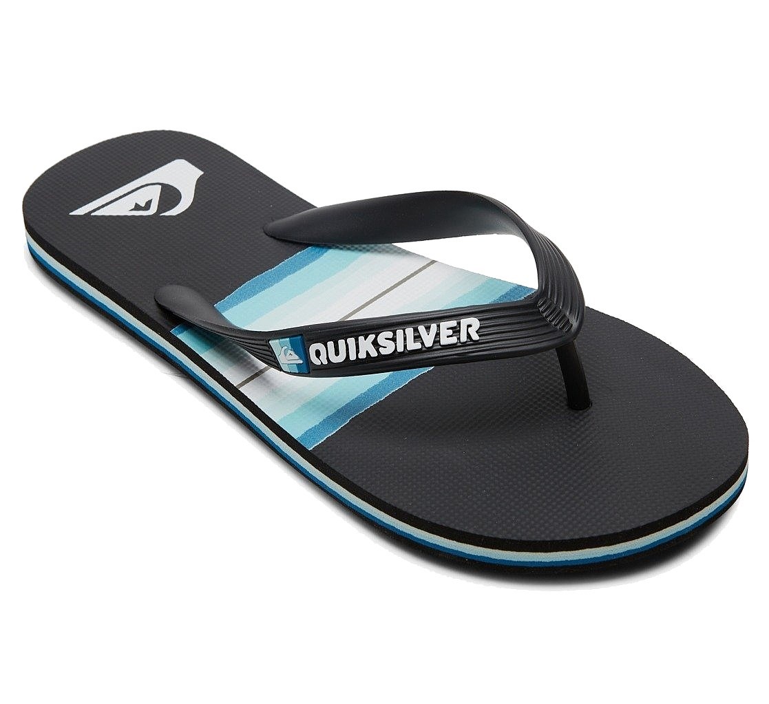 tongs Quiksilver Molokai Resin Tint - KVJ1/Black 1 - boy´s
