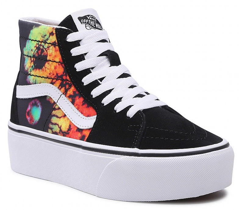 boty Vans Sk8-Hi Tapered Stackform - Paradoxical Black/Multi