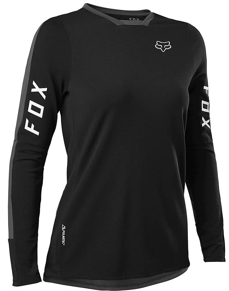 джерси Fox Defend Pro LS Jersey - Black - women´s