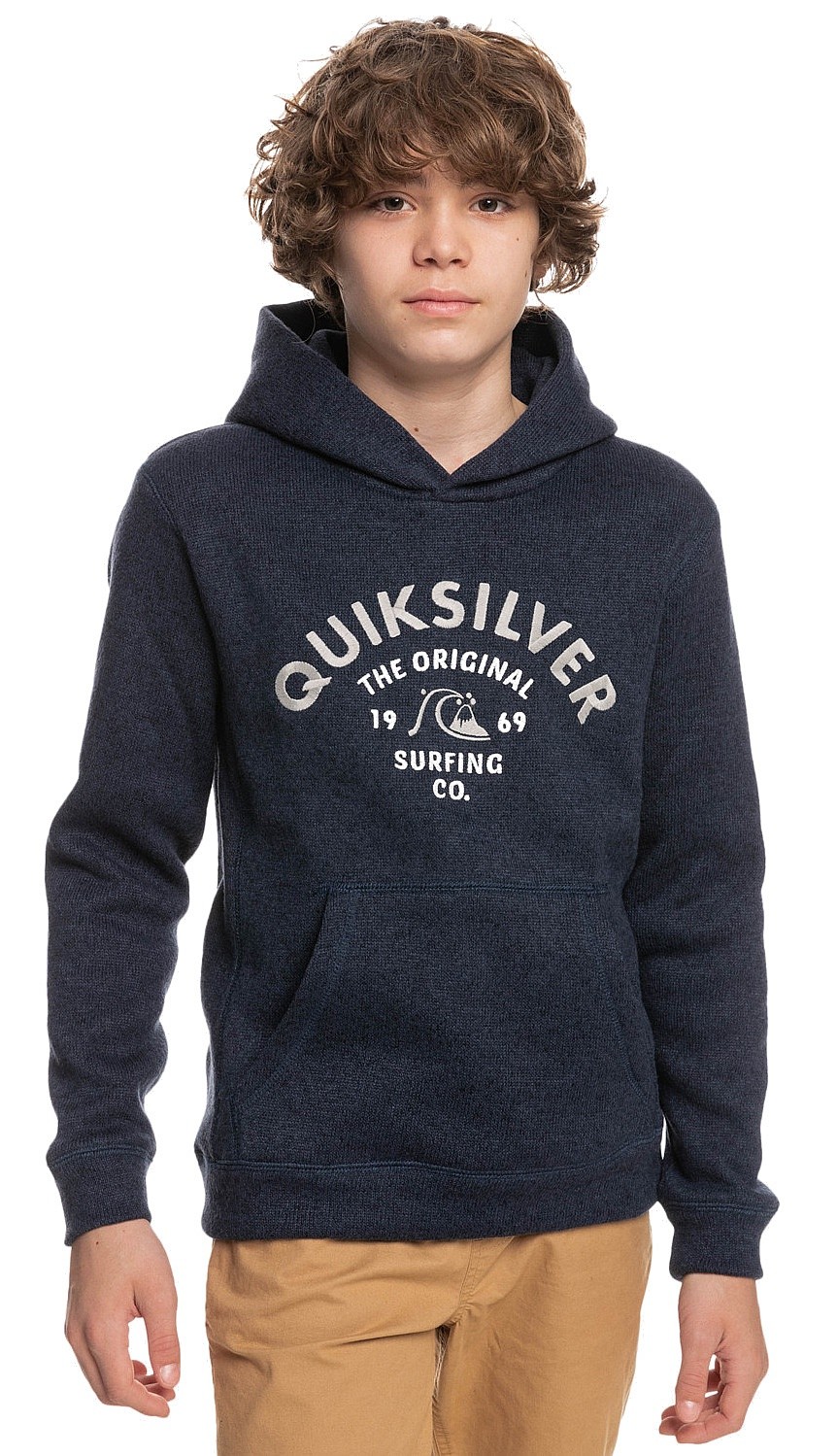 Sweatshirt Quiksilver Keller Art - BYP0/Parisian Night - boy´s