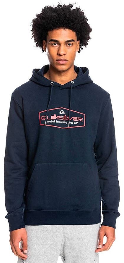 bluza Quiksilver Omni Lockup Hood - BYJ0/Navy Blazer