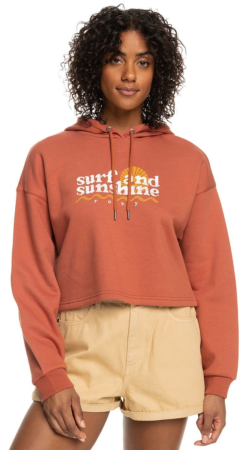 sweat-shirt Roxy Turning Tides A - CNS0/Baked Clay - women´s