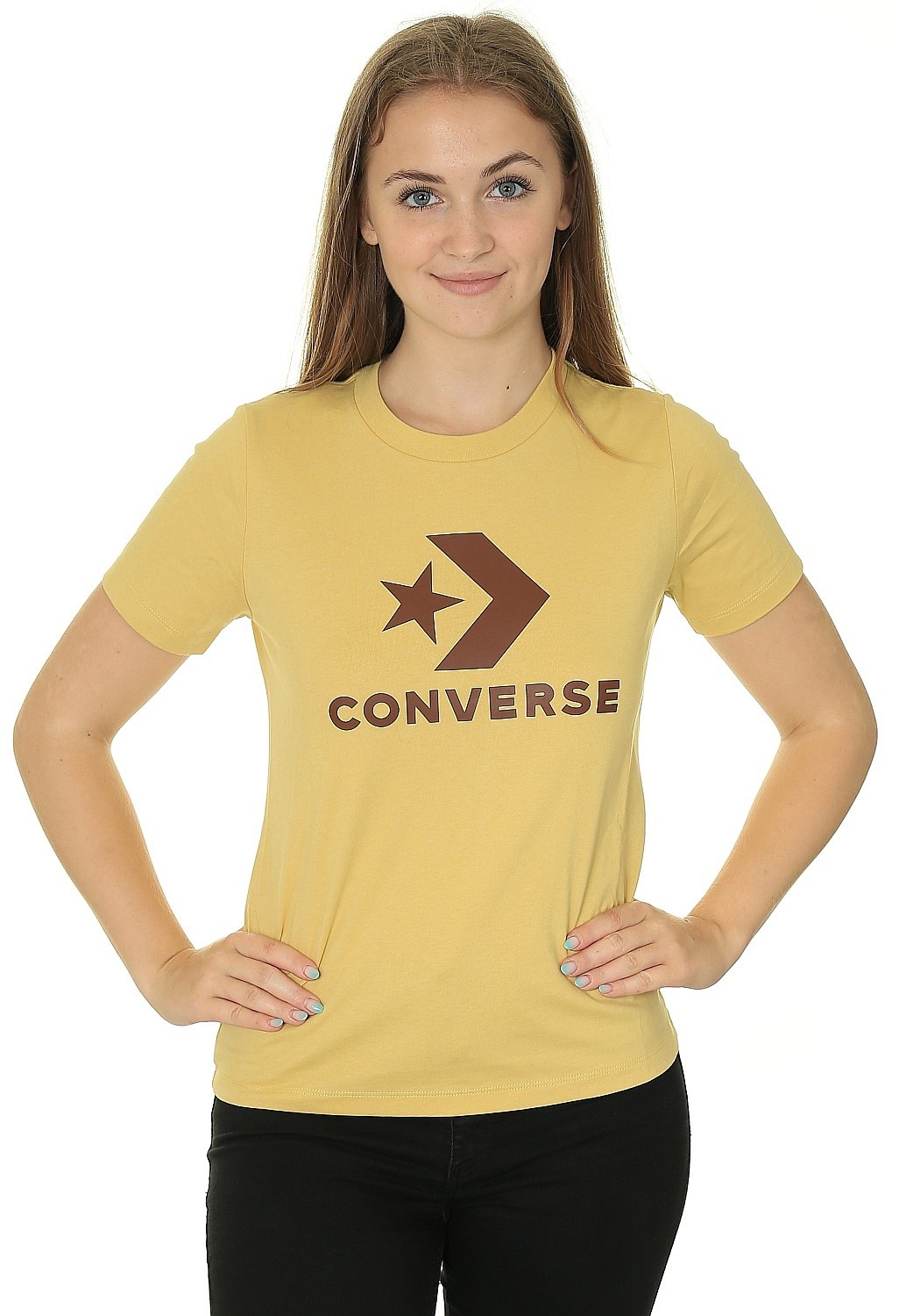 T-shirt Converse Star Chevron Center Front/10018569 - A30/Gold Dart