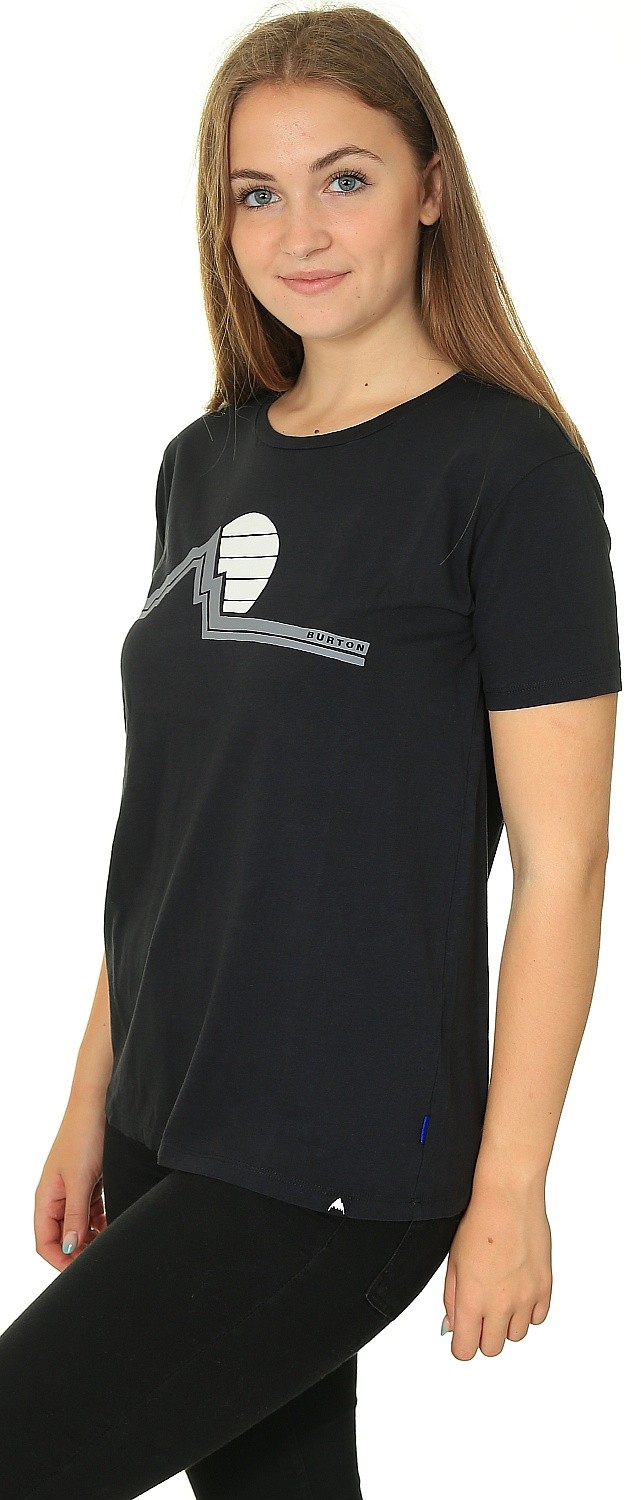 T-shirt Burton Classic Retro - True Black - women´s