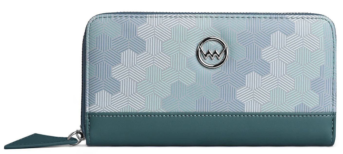 portefeuille Vuch Johy - Petrol/Green - women´s