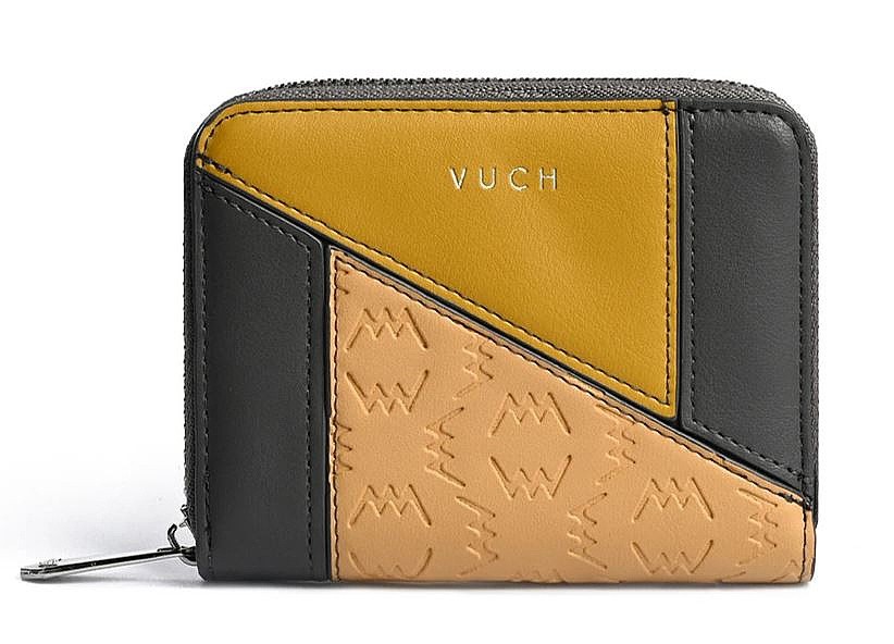 portefeuille Vuch Mozza - Yellow/Grey - women´s