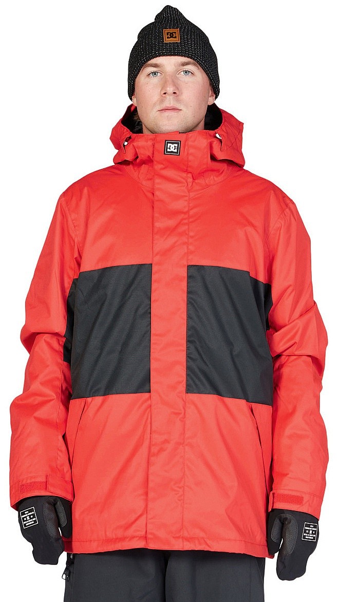 geacă DC Defy - RQR0/Racing Red - men´s