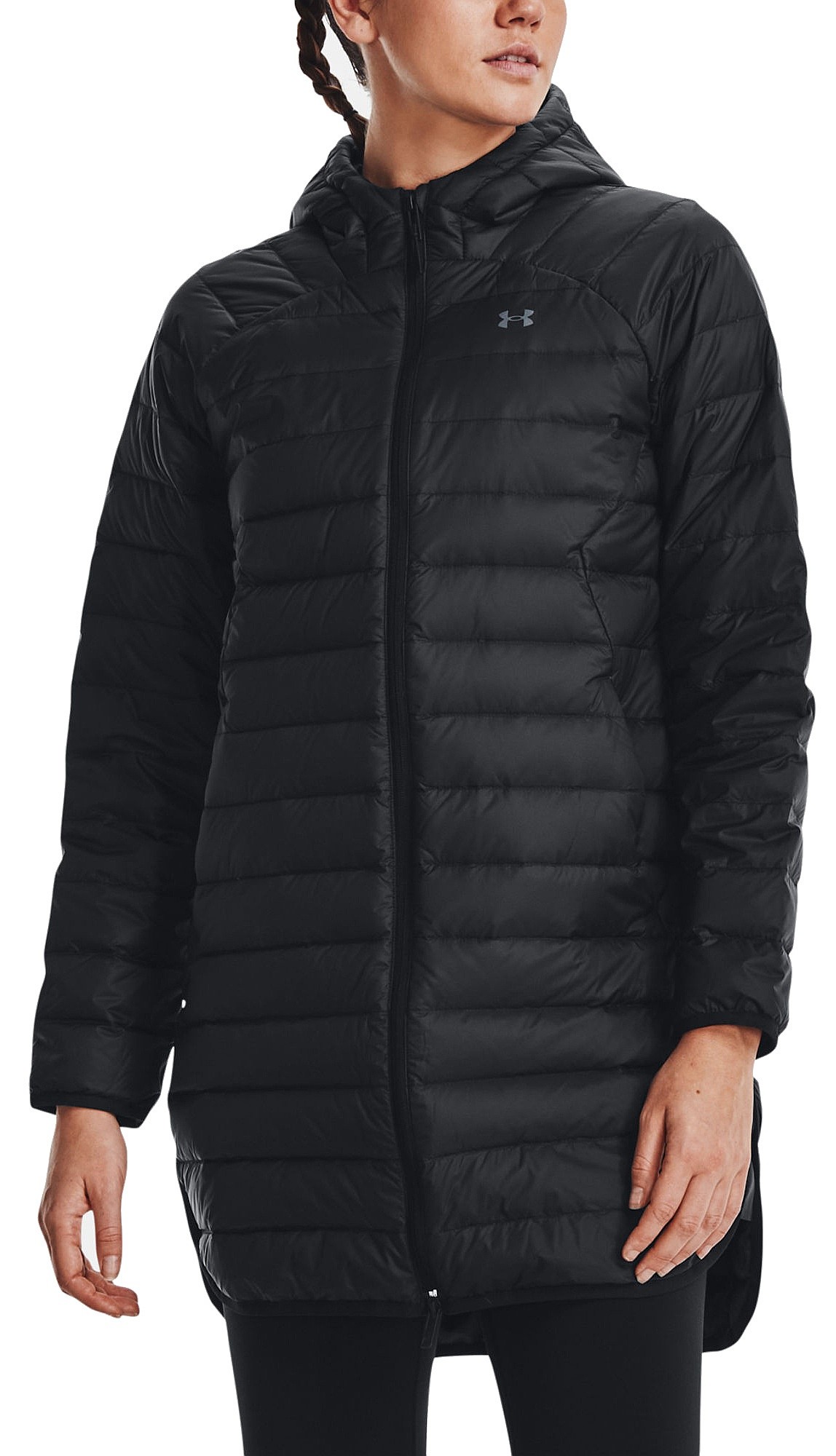 Mantel Under Armour Storm Armour Down 2.0 - 001/Black/Pitch Gray - women´s