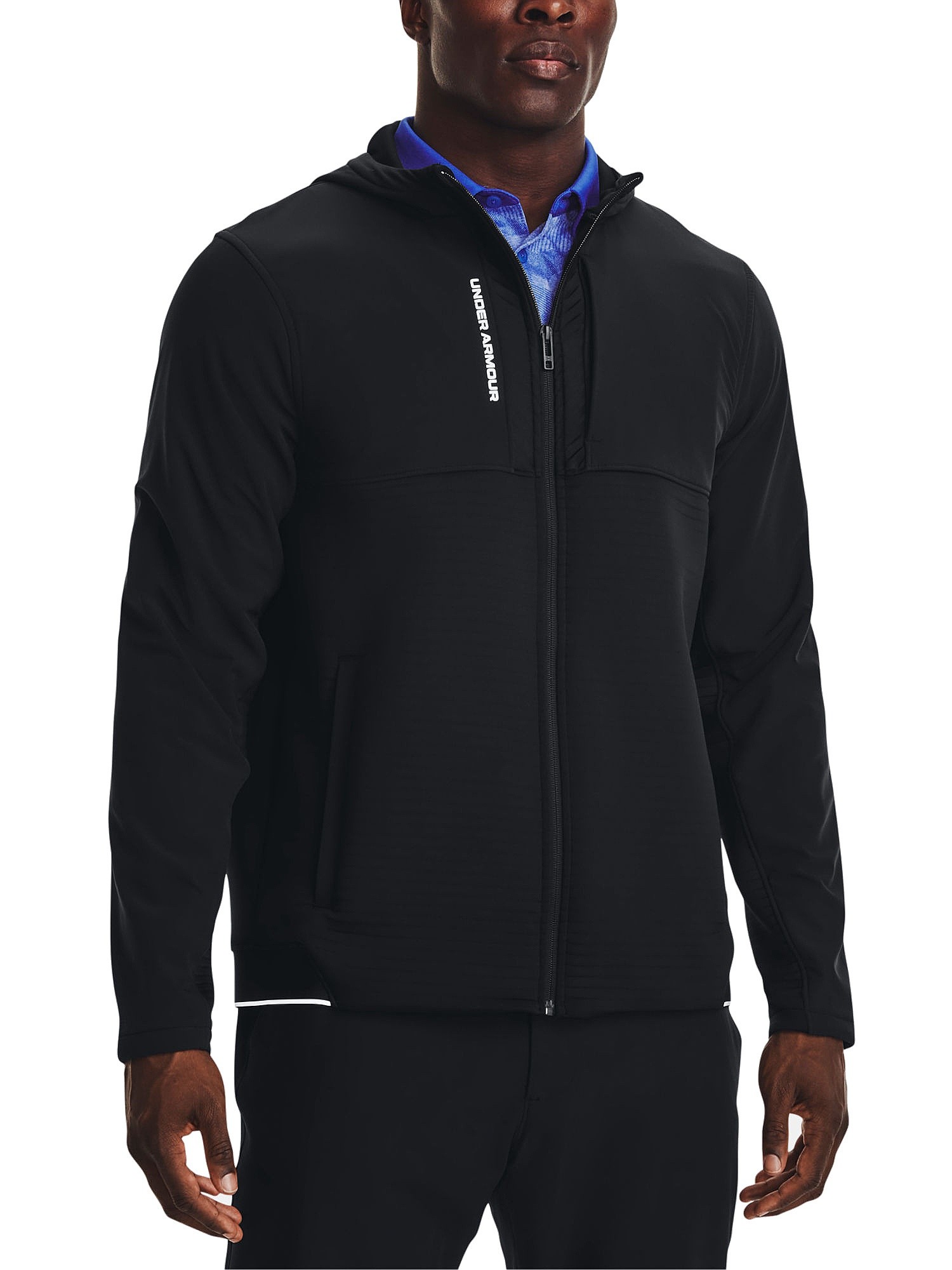 кофта Under Armour Storm Daytona Zip - 001/Black/Reflective - men´s