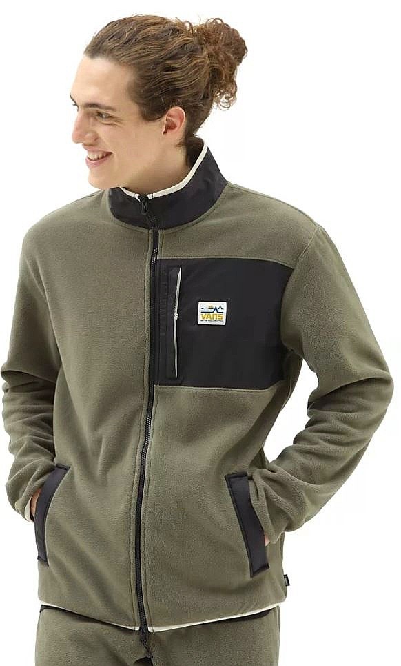 shirts Vans MT Vans Zip - Grape Leaf/Black - men´s