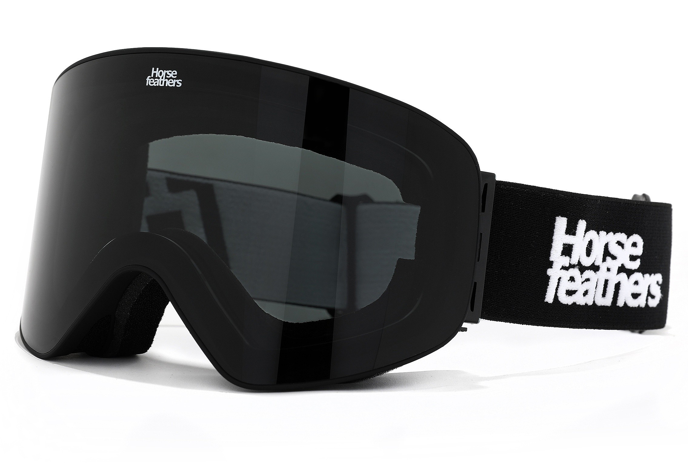 des lunettes Horsefeathers Edmond - Black/Smoke - men´s