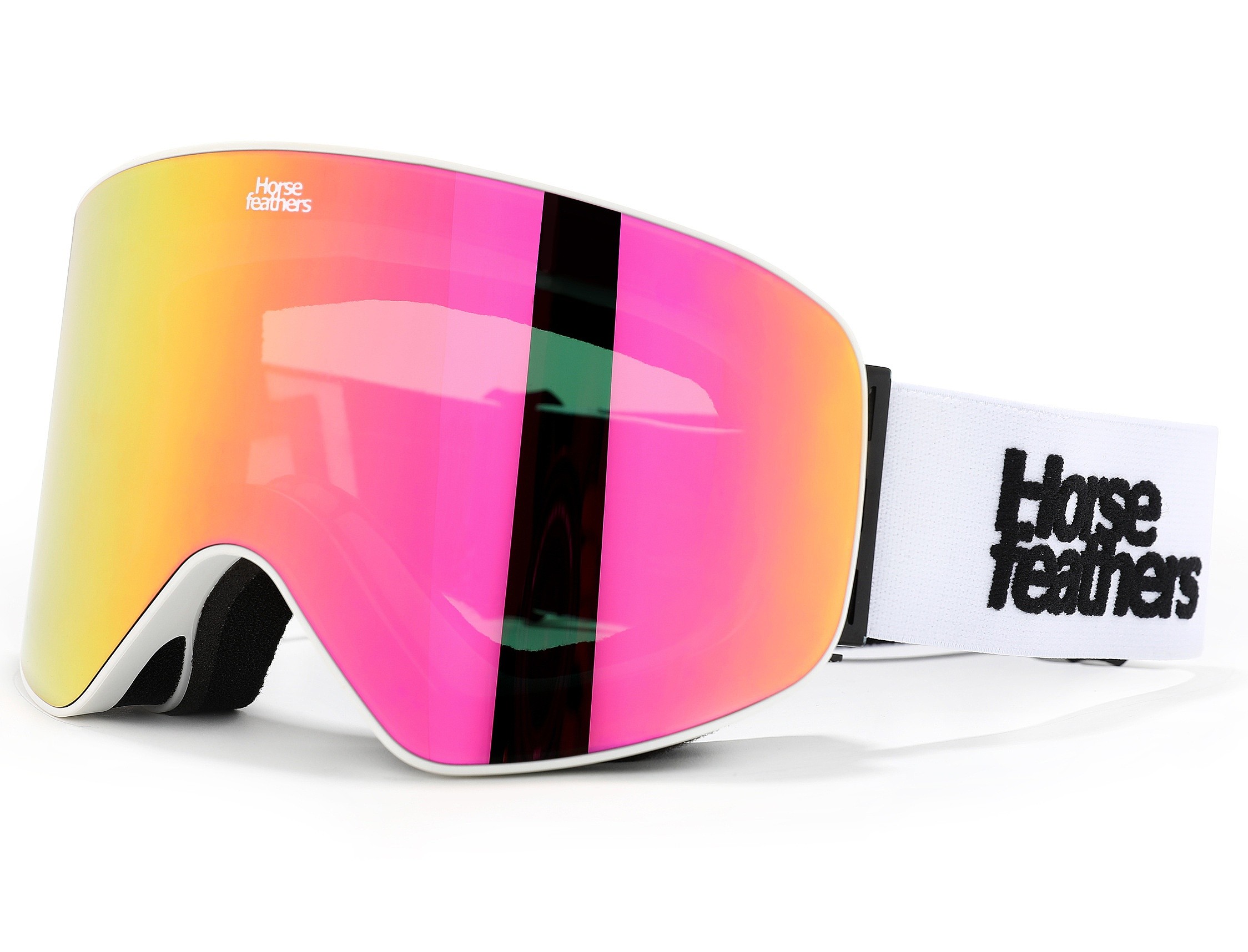 очки Horsefeathers Edmond - White/Mirror Pink - men´s