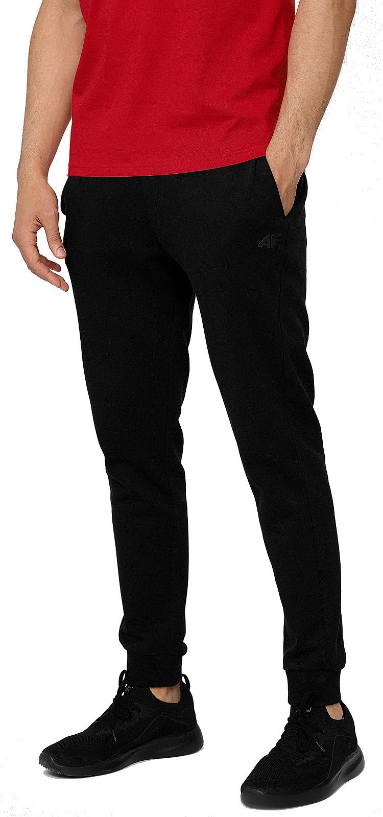 tracksuit 4F H4Z22-SPMD350 - 20S/Deep Black - men´s