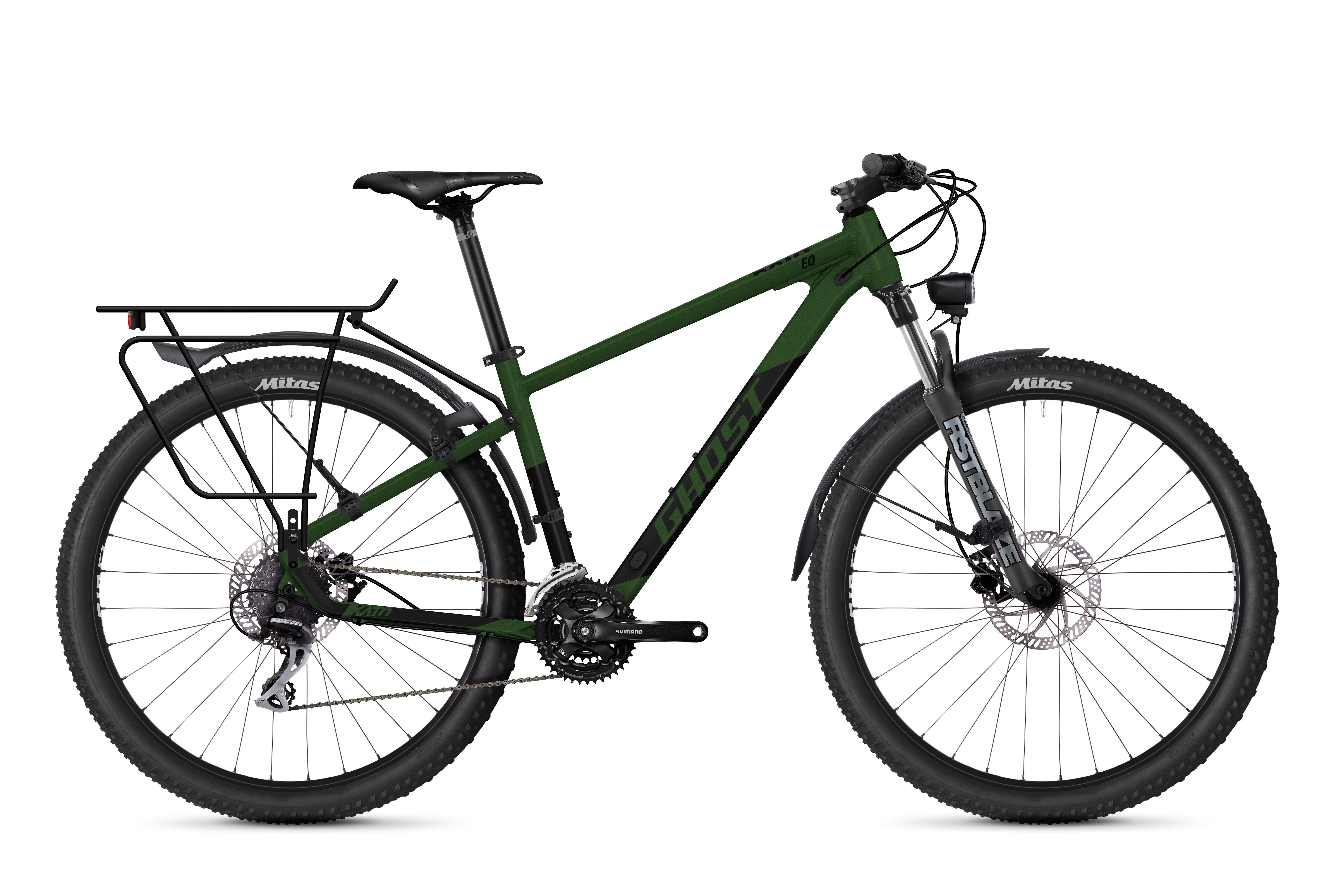 велосипед Ghost Kato EQ 27.5" - Khaki Metallic/Black Metallic