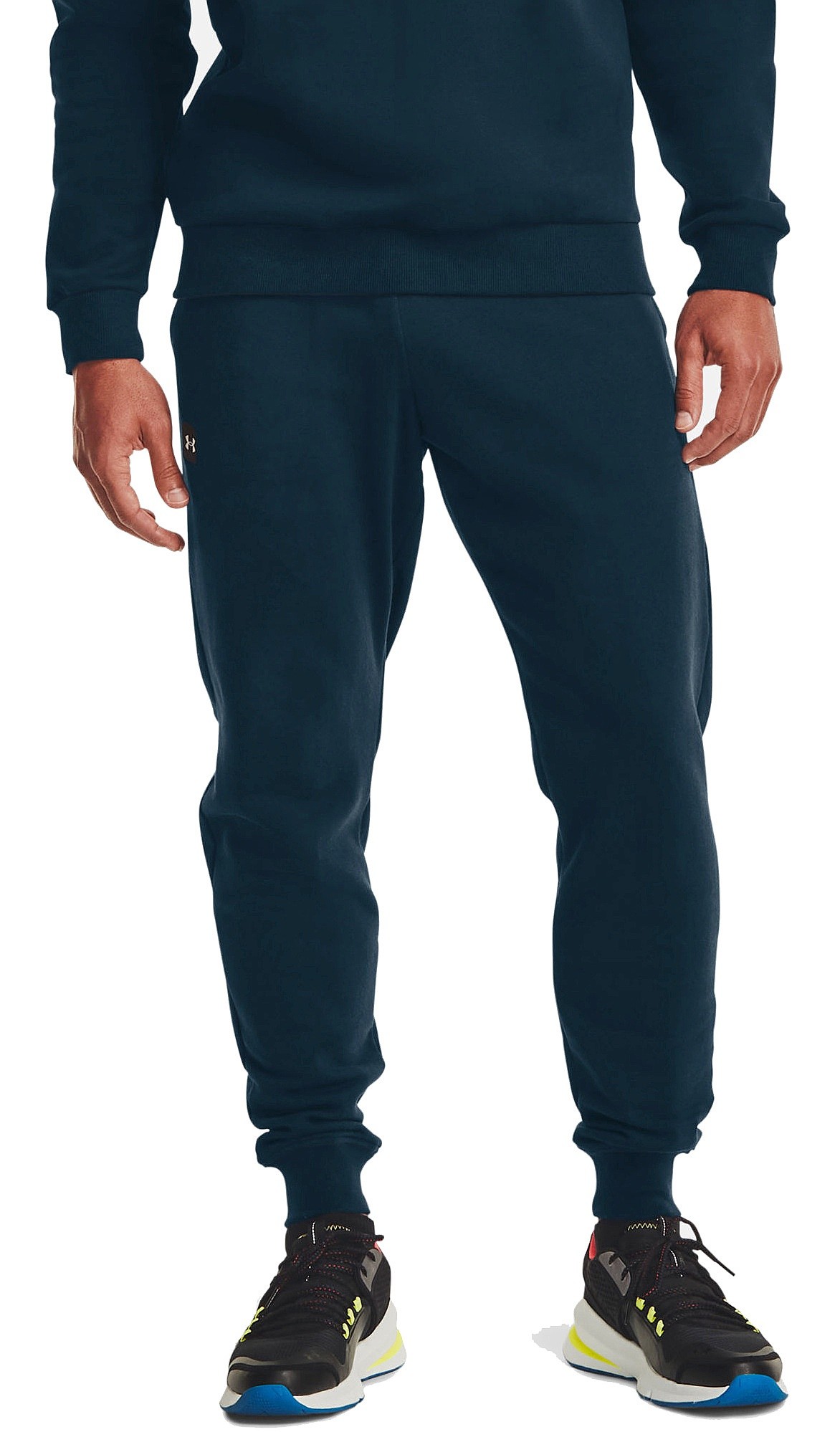 спортивные штаны Under Armour Rival Fleece Jogger - 408/Academy/Onyx White - men´s