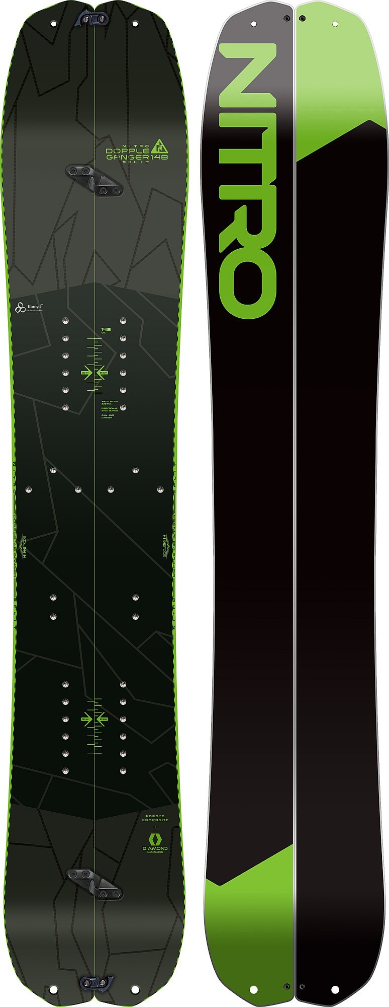 splitboard Nitro Doppleganger - Assorted